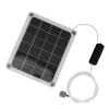 ZASCHMOY Solar Pond Aerator with Adjustable Power, Waterproof 20W Solar Aquarium Air Pump and Air Stones view 4
