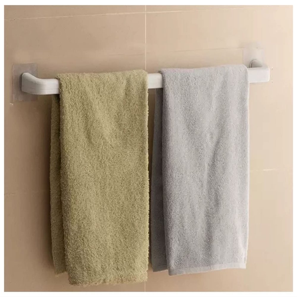 Wall-Mounted Double Towel Rack, SUS 304 Stainless Steel