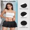 Women's Sexy Ruffled Pleated High-Waisted Mini Skirt view 2