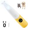 Pet Trimmer for Dogs and Cats, USB Rechargeable with LED Light view 1