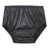 Rswnyirn Unisex Adult Incontinence Briefs, Washable Reusable Diaper Covers, Leakproof Protective Underwear, Black, 3-Pack, XXL view 3