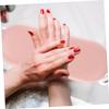 Pink PU and Iron Manicure Armrest Cushion view 4