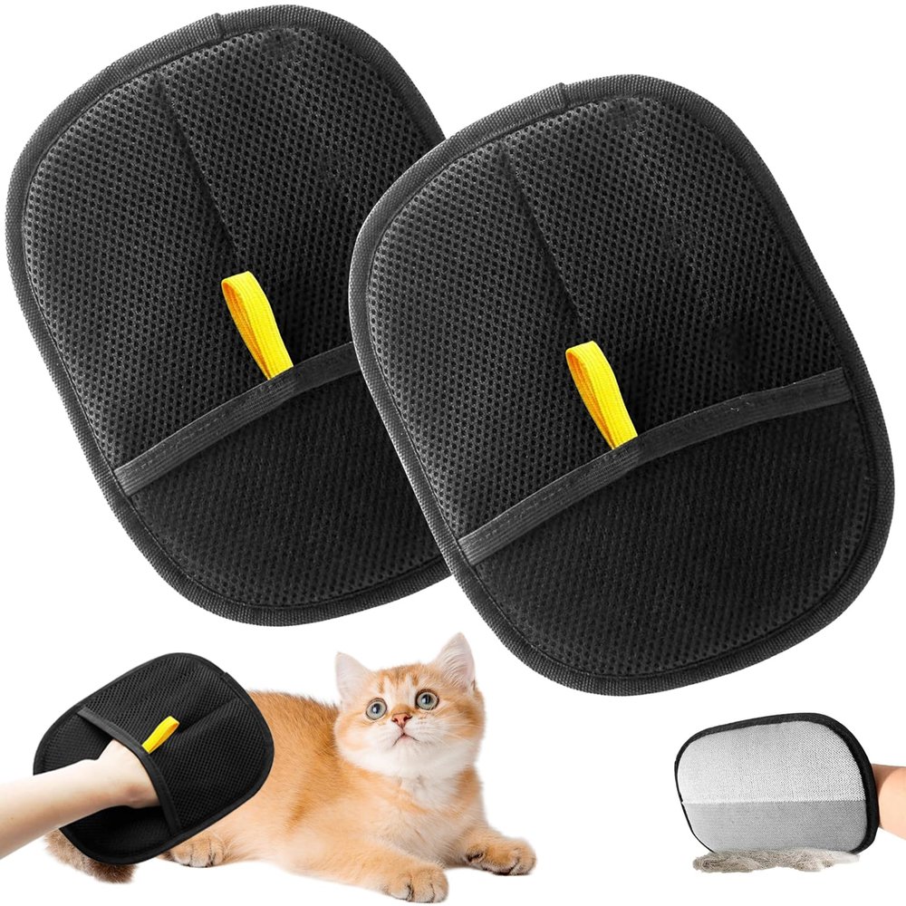 MPXEAVG 2-Pack Pet Hair Removal Gloves