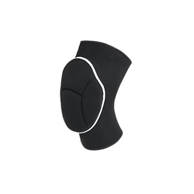 KJBDQQH Thickened Knee Support, Soccer and Volleyball Sports Knee Pad with Silicone Non-Slip Pads (BW, L)