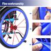 Wheelchair Push-Rim Covers, Non-Slip Wear-Resistant Grips, 1 Pair view 4