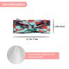 Striped Printed Baby Bow Headband, Super-Soft and Elastic view 3