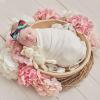 Striped Printed Baby Bow Headband, Super-Soft and Elastic view 4