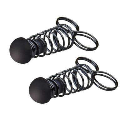 Finger Endurance Trainer with Metal Handle, 2-Pack, Silicone and Spring