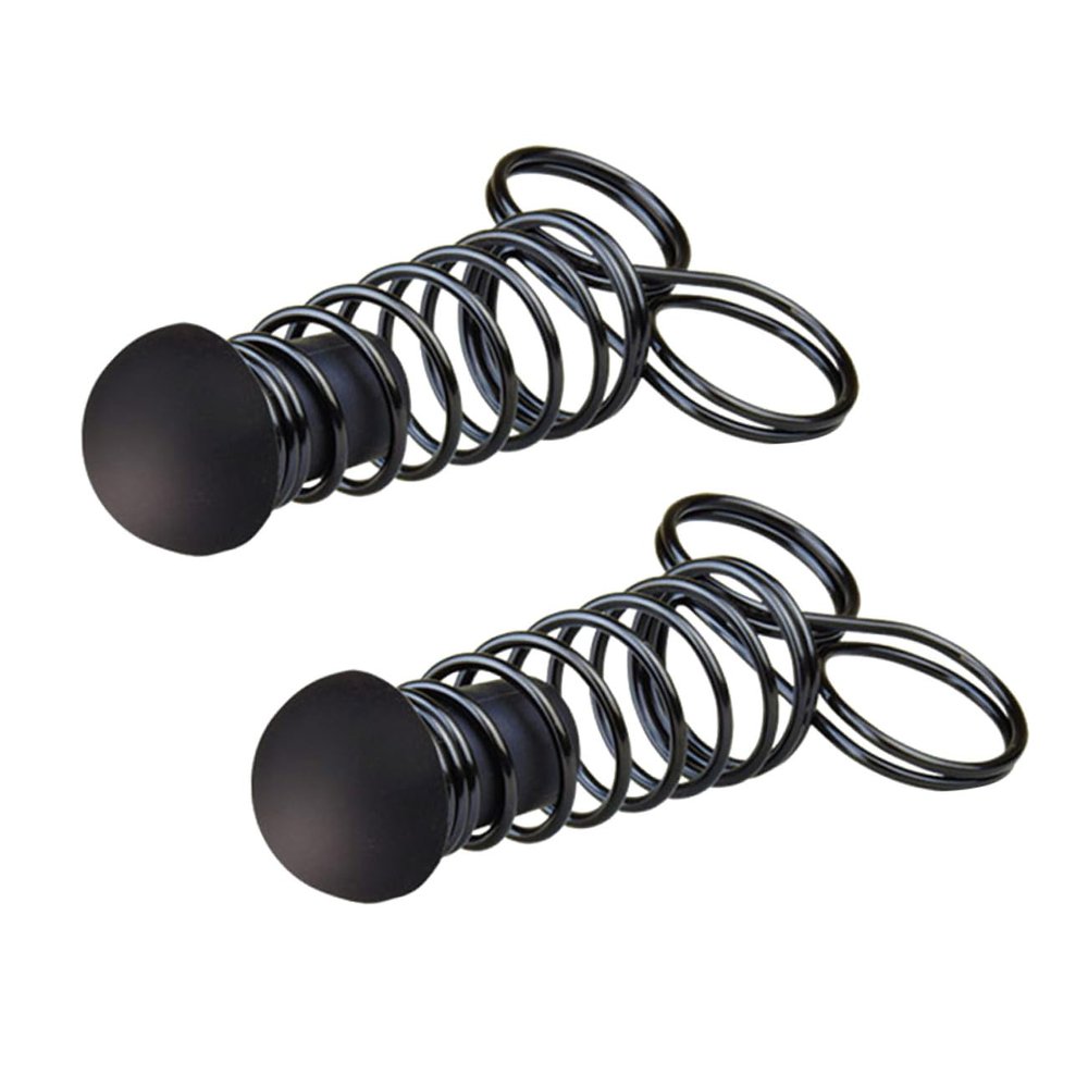 Finger Endurance Trainer with Metal Handle, 2-Pack, Silicone and Spring