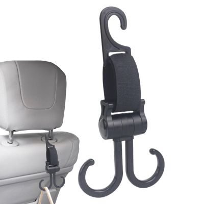 Universal Stroller Hooks for Bags, Organizer Clips, and Diaper Bags