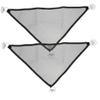 Reptile Hammock Net for Geckos and Snakes, 2 Pieces, Black view 1