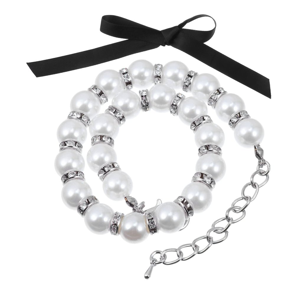 JUMPLAWN Dog Pearl Necklace