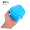 Blue Plastic Denture Containers, 2 Pieces view 3