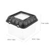 VICASKY Transparent Reptile Breeding Container with Escape-Resistant Enclosure and Ventilation view 3