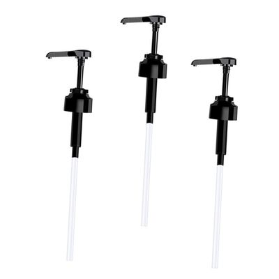 Beaupretty Oyster Sauce Dispensers with Press Heads, 3 pcs, PE, Black