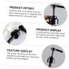 Beaupretty Oyster Sauce Dispensers with Press Heads, 3 pcs, PE, Black view 2