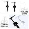 Beaupretty Oyster Sauce Dispensers with Press Heads, 3 pcs, PE, Black view 4
