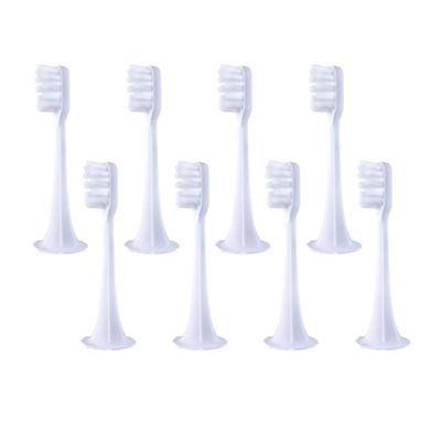 8-Piece Pink Replacement Brush Heads Compatible with Mi Mijia T300/T500 Sonic Toothbrushes