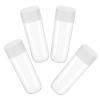 VICASKY 4-Pack Transparent Electric Toothbrush Head Cases, Compact Travel Storage Boxes view 1