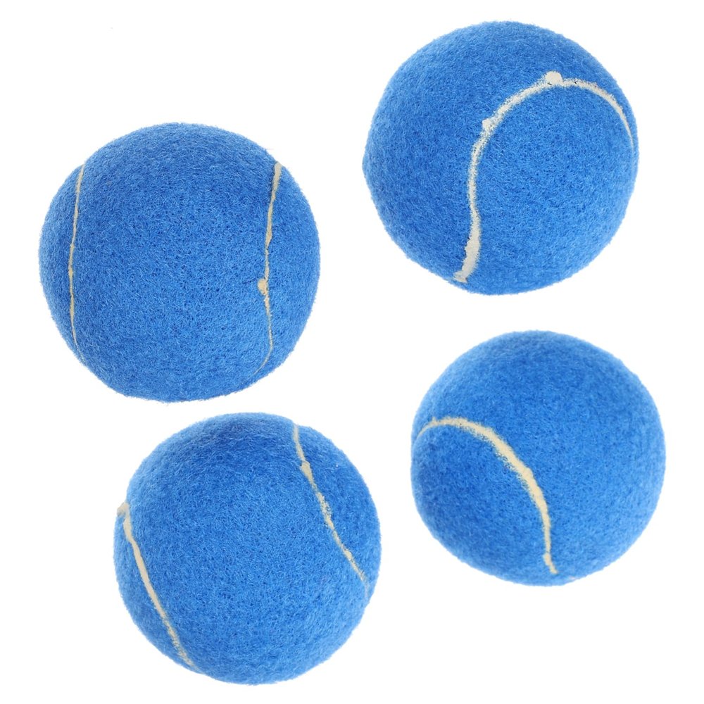 GANAZONO 4-Pack Rubber Balls for Dogs