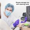 Denture Soaking Container with Protective Cover and Storage Box view 2