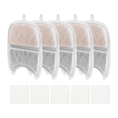 Replacement Filters for Cat Water Fountains, Triple Filtration