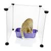 YARNOW 3-Piece Double-Sided Cat Litter Box Screen, Transparent Splash Guard, Easy to Clean and Install, Compatible with Various view 4