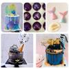 15 g Edible Gold and Silver Glitter Powder for Decorating Food, Cakes, and Cookies view 3