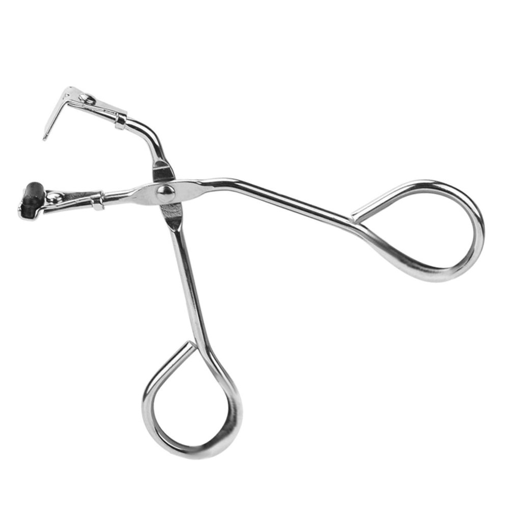 Stainless Steel Eyelash Curler, Silver, for Small and Short Lashes