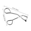 Stainless Steel Eyelash Curler, Silver, for Small and Short Lashes view 2