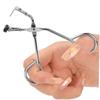 Stainless Steel Eyelash Curler, Silver, for Small and Short Lashes view 4