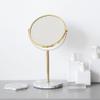 GANAZONO Rotating Marble Makeup Mirror with Stable Base view 2