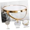 GANAZONO Rotating Marble Makeup Mirror with Stable Base view 3