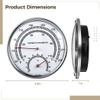 yeeplant 2-in-1 Sauna Hygrometer & Thermometer, Dual Scale for Temperature and Humidity view 3