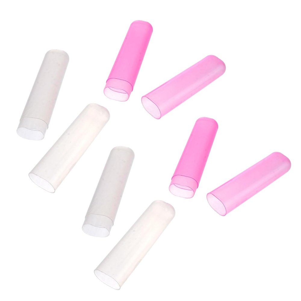4-Pack Plastic Travel Toothbrush Cases