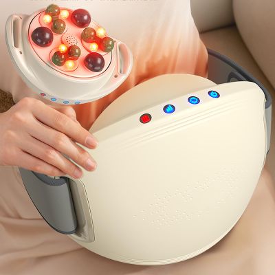 STMKB Waist and Abdominal Massage Device with Heat, 4-Disc Rotation and 3 Intensity Levels