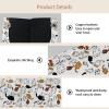 Cute Cat Tissue Box, Leather Decorative Organizer for Tabletop, Bathroom, Car, Office, 2-Pack view 3
