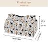 Cute Cat Tissue Box, Leather Decorative Organizer for Tabletop, Bathroom, Car, Office, 2-Pack view 4