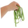 Adjustable Tortoise Harness with Leash, Green, Suede view 4
