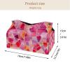 Tissue Box Cover for Home and Office, Mosaic Pink, Geometric, 1-Piece view 4