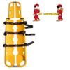 SBCGFY Folding Medical Emergency Stretcher with Backboard and Safety Belts view 1