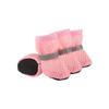 Breathable Dog Shoes, Reflective, Short Boots, Non-Slip, Casual Shoes (S-Pink), 4 Pack view 1