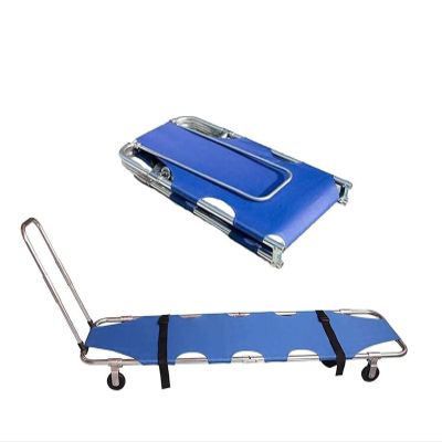Portable Folding Stretcher, Adjustable Spinal Board, 179 kg Capacity