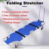 Portable Folding Stretcher, Adjustable Spinal Board, 179 kg Capacity view 3