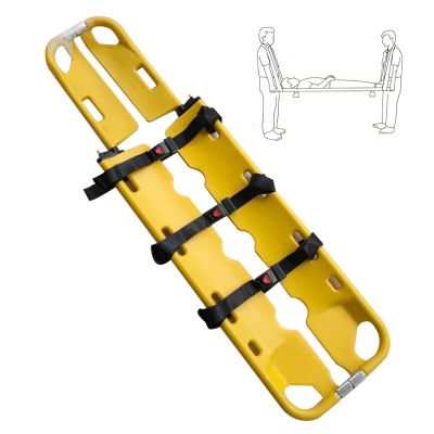 SBCGFY Rescue Basket Stretcher, Folding Patient Transport Stretcher with Safety Belts