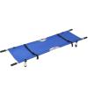 SBCGFY Foldable Portable Aluminum Alloy Emergency Stretcher, Blue view 1