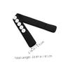 Veemoon Black Elastic Polyester Acupressure Headband for Yoga and Head Massage view 2