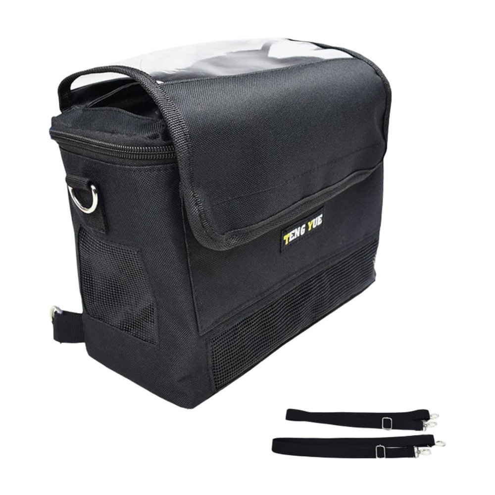 KiBcsLic O2 Concentrator Carrying Bag with Shoulder Straps for Hiking and Camping, 25 x 12 x 20 cm