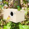 Wooden Nesting House, Handmade Mating Box, Sturdy Shelter view 2