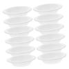 Disposable Cat Bowls, 20-Pack, White Paper view 1